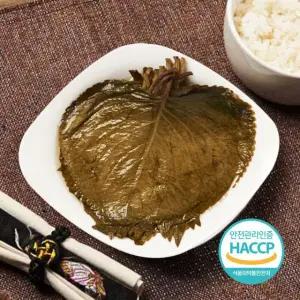 [대양푸드] 실속 대용량 깻잎 장아찌 절임 4kg