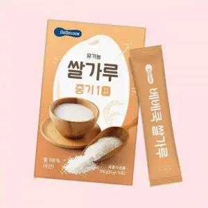 베베쿡 유기농 이유식 쌀가루 중기1 200g 1개 4623875