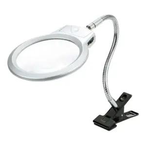 클립형 자바라 LED돋보기