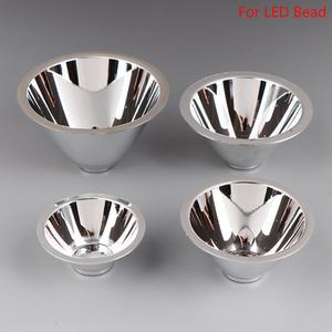 마운팅 플레이트 없는 LED 알루미늄 반사경 68mm, 집중 77mm, 1W 3W 컵, 비드용 56mm, 반사 87mm