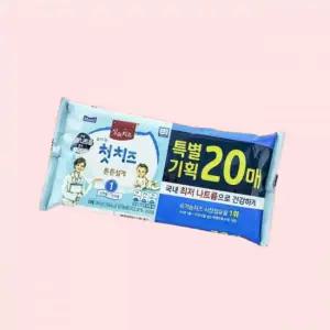 상하치즈 유기농 첫치즈 20매 1STEP 360g 1개 4524042