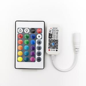 WiFi LED 스트립 컨트롤러 12V 24V RGB 블루투스 안드로이드 자동화 IR 스마트 컨트롤 IOS RGBW 홈 앱 호환 매직