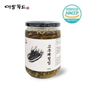 [NS홈쇼핑][대양푸드] 고추채 장아찌 절임 300g x 1병[35371672]