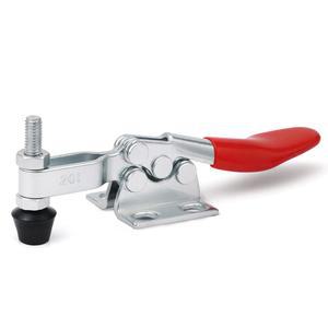 1개/10개/50개 수평 토글 클램프 퀵 릴리즈 레버 작업대 핸드 클립 목공 조각 압축기용