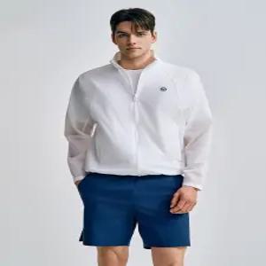 26S 남성 M 쿠쉬라이트 경량 바람막이 자켓 (화이트) [TMWJ20863-WHS]