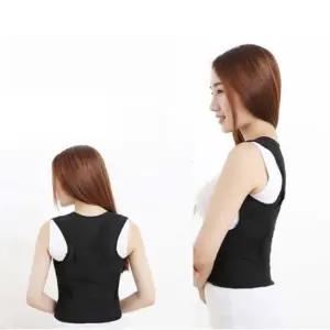 허리교정 찍찍이 여자보정밴드 굽은등어깨 바른자세 벨트