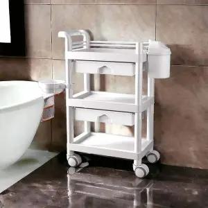 다용도 식당카트 미용실 서빙 카트 업소용 이동식트롤 주방트레이