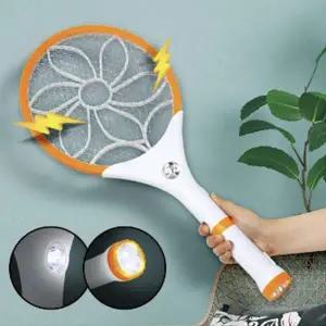 전자모기채 전기모기채 전기파리채 충전식 미니