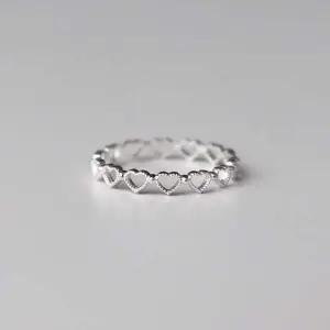 [콩심팥심](Silver925) Matt heart ring