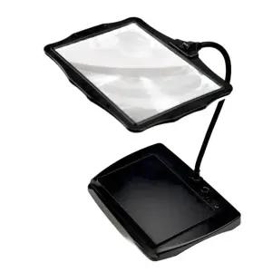 검정 고배율 노인 스탠드확대경 용접 탁상용 독서용 휴대용 작업용 스탠드
