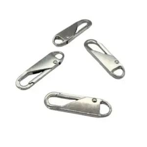 지퍼고리 가방 옷 셀프수선 지퍼 손잡이 실버