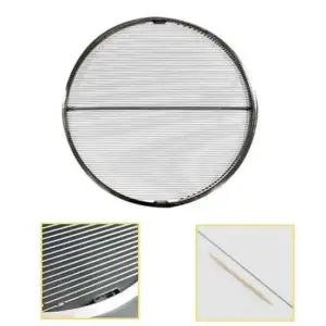 스텐 바베큐 원형 실석쇠(약44.5cm) 숯불 캠핑 야외용 철망