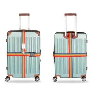 캐리어 잠금 러기지 벨트 캐리어 고정 밴드 캐리어끈