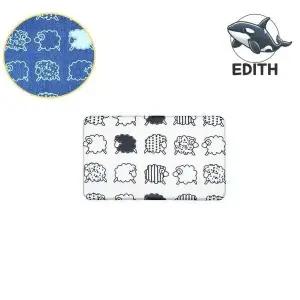 [콩심팥심]깨끗한 주방 양면 발매트 실용적 패턴 매트