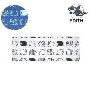 [콩심팥심]귀여운 양 패턴 양면 주방 매트 방수 발매트