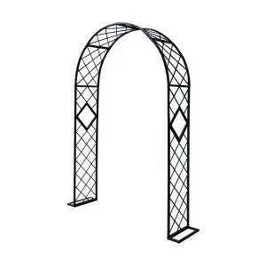 식물지지대 아치형 철제 장미 아치 화단 울타리 가든