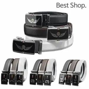 남성허리띠 남성 벨트 남자 정장 가죽 골프 모음전