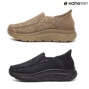 행텐 HT-91 발편한 남성 메쉬 슬립온 경량 운동화 쿠션감 좋은 남자 단화 핸즈프리