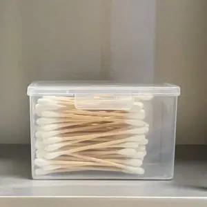 면봉 보관함 휴대용 대형 케이스 치실 케이스 면봉