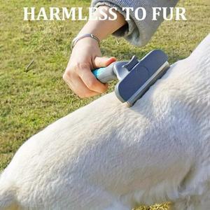 1개입 애완동물 털갈이 빗 대형견 엉킴 제거 칼 모발 고양이 강아지 용품