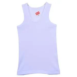 고급순면 백색 신축성 흡수성 남아런닝 주니어속옷