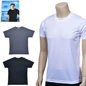 쿨샵 흡습속건 스포츠 쿨론 라운드넥 남성 반팔티셔