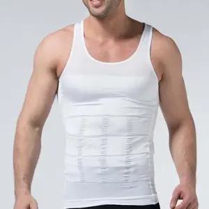 남성 보정런닝 민소매 나시 심리스 뱃살보정 이너나시