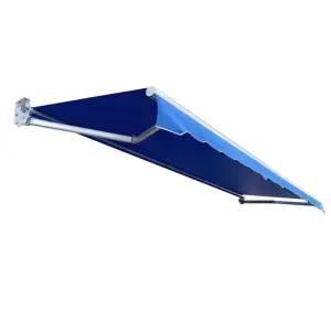수동 개폐식 어닝 천막 테라스 야외 비가림막