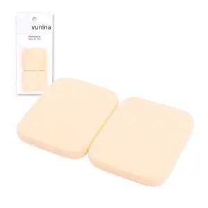 메이크업 사각 퍼프 2개입 2P 팩트 분첩 쿠션 스펀지 물광스펀지