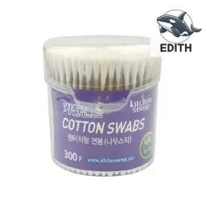 부드러운 순면 나무 면봉 실용적 위생 청소용