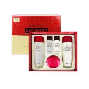 3W클리닉 메온셀 3W 스킨 로션 클리닉 콜라겐 화장품 세트 3종 O 크림 기초 피부관리