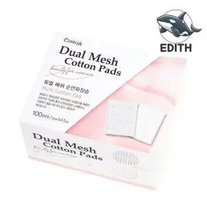 부드러운 순면 양면 화장솜 메쉬 에어패드