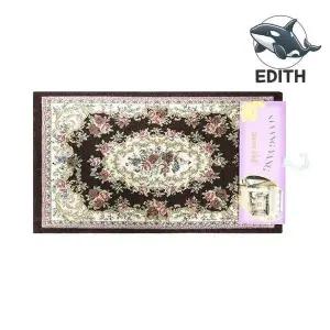 [콩심팥심]우아한 식물 패턴 러그 주방 인테리어 욕실