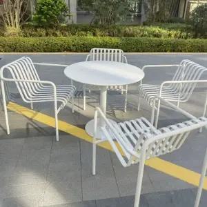 철제 야외 테이블 식탁 정원 테라스 테이블의자세트 펜션 벤치 의자 야외테이블 옥상 감성