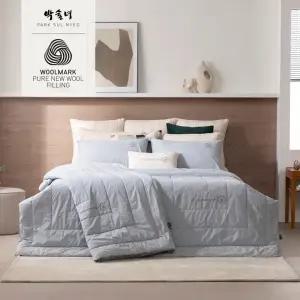 [OneTV][Q]호주산 양모100 피그먼트 순면 이불2+순면 베개커버2