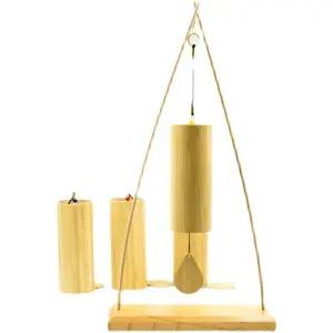 명상 윈드차임 종소리 받침대 요가 걸이 데스크탑