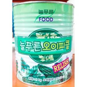 늘푸른푸드 랠리쉬피클 3KG 피클 파우치피클 피클파우치 일식자재 업소용