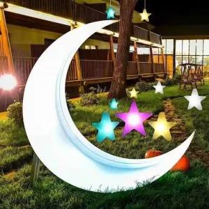 초승달조명 달그네 반달그네 그내 카페 램프 무드등 포토존 실외