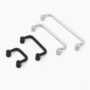 90도 접이식 핸들 알루미늄 합금 이동식 위치 캐비닛 도어 구멍 간격 40/64/96/128mm