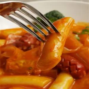 오네모데 순한카레맛 밀떡떡볶이 어묵떡볶이