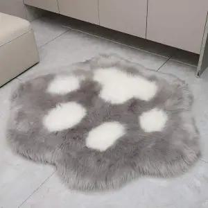 고양이 발바닥 털매트 귀여운 거실 침실 러그 카페트 고양이러그