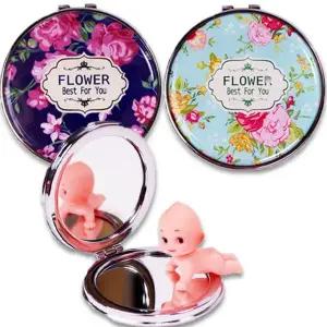 [콩심팥심]블라썸손거울(원형)