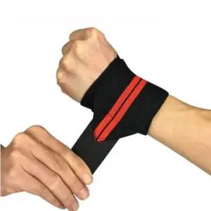 헬스손목스트랩 헬스 손목 밴드 아대 레드