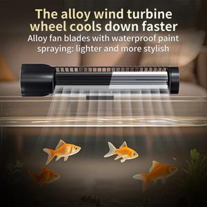 제바오 제코드 ACF 시리즈 수족관 냉각 팬 12V 3W/4W 및 열 방출 어항 악세서리