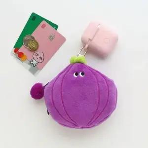 카드홀더 귀여운 미니 동전지갑 카드 동전 케이스 키링 1EA
