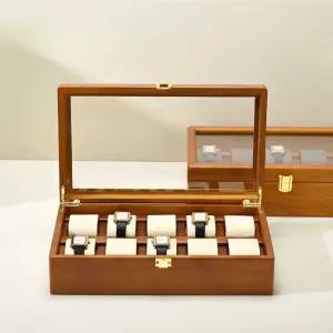 손목시계 보관함 케이스 원목 시계 진열 수납