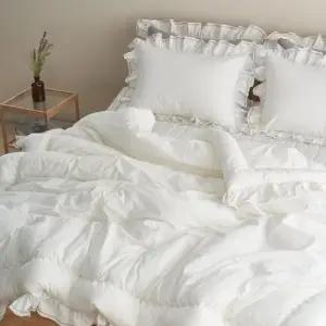 이불커버 더크린 살랑살랑60수 고밀도 차렵이불 K화이트