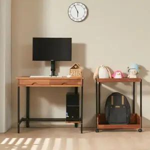 방꾸미기 다이젠 메이디 원목 책상 900 멀바우