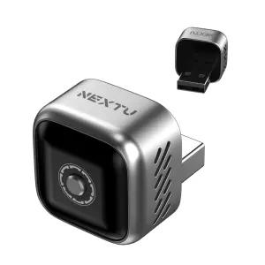 카본스 CP1 무선 안드로이드 오토·애플 카플레이 초소형 큐브형 미니 동글 - 2인 사용자 전환 버튼 지원 WMC14