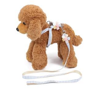 탈출 방지 고양이 하네스 및 가죽 끈 세트 조정 가능한 메쉬 개 강아지 애완 동물 산책 리드 작은